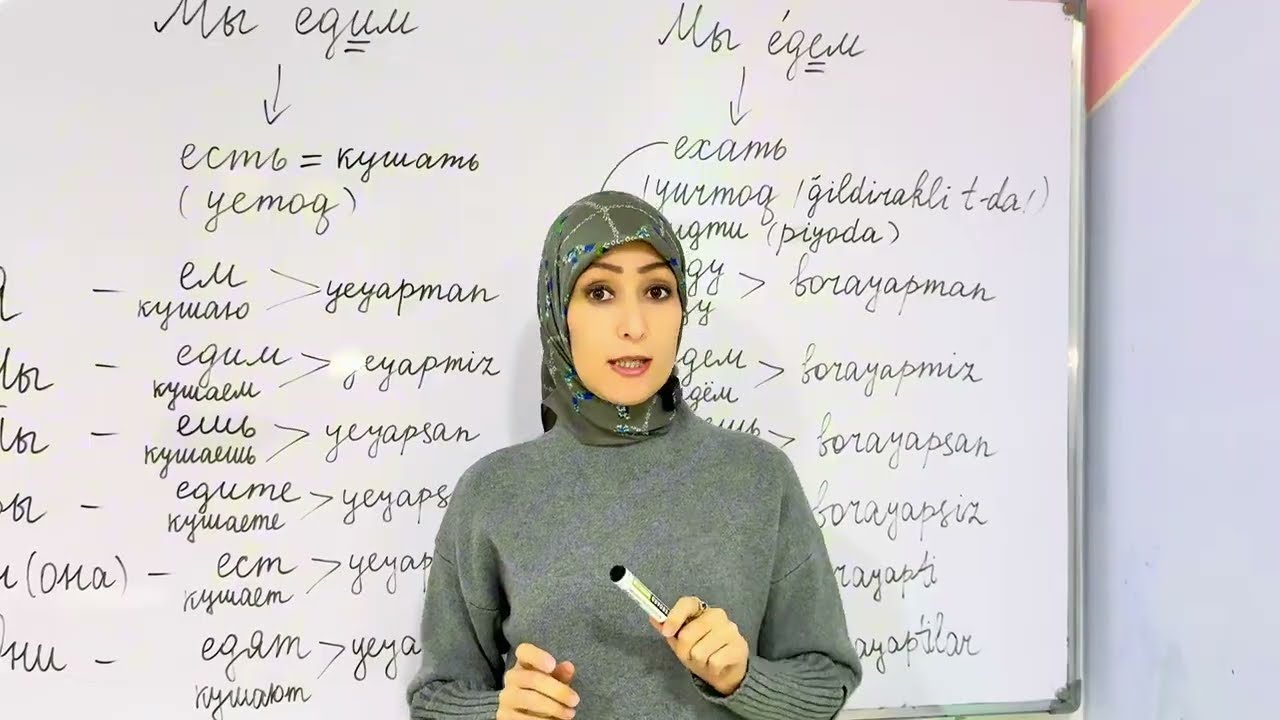 Мы едем? yoki Мы едим? farqi nimada🤷‍♀️