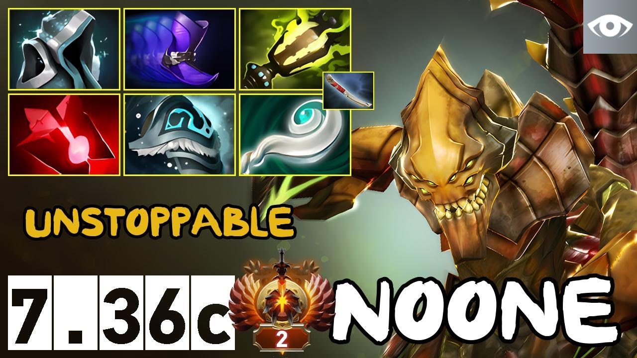 Sandshroud Sand King Pos 2 | Unstoppable | Noone | 7.36c | Immortal Dota 2 Pro Plays
