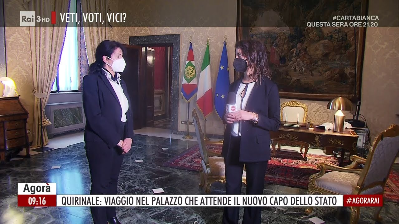 Tutte le stanze del Presidente - Agorà 25/01/2022