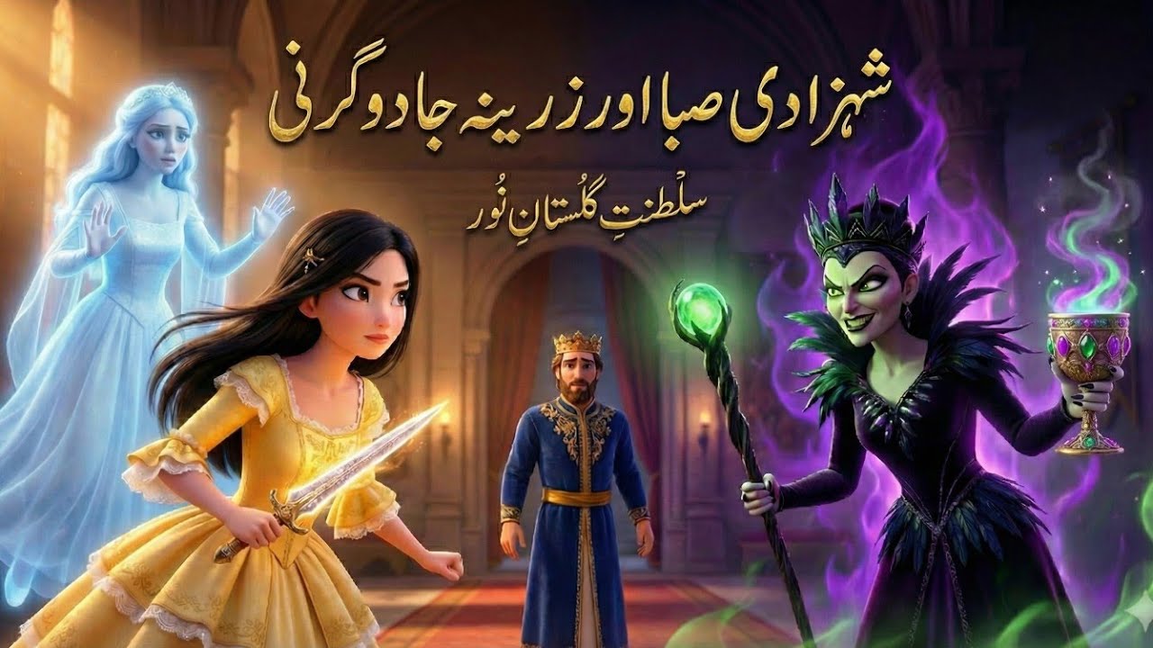 Shehzadi Saba aur Zarina Jadugarni | Hindi Fairy Tale 