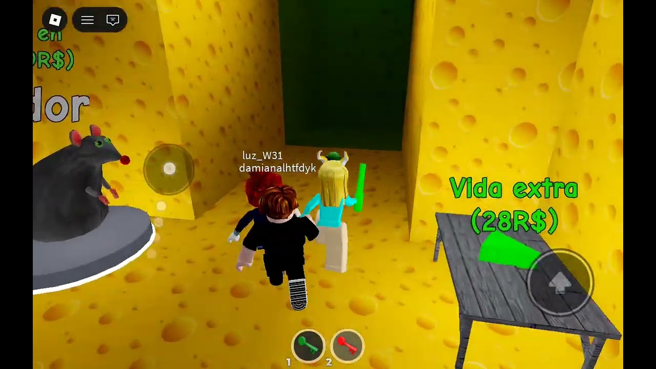 Jugando cheesse escape 😅