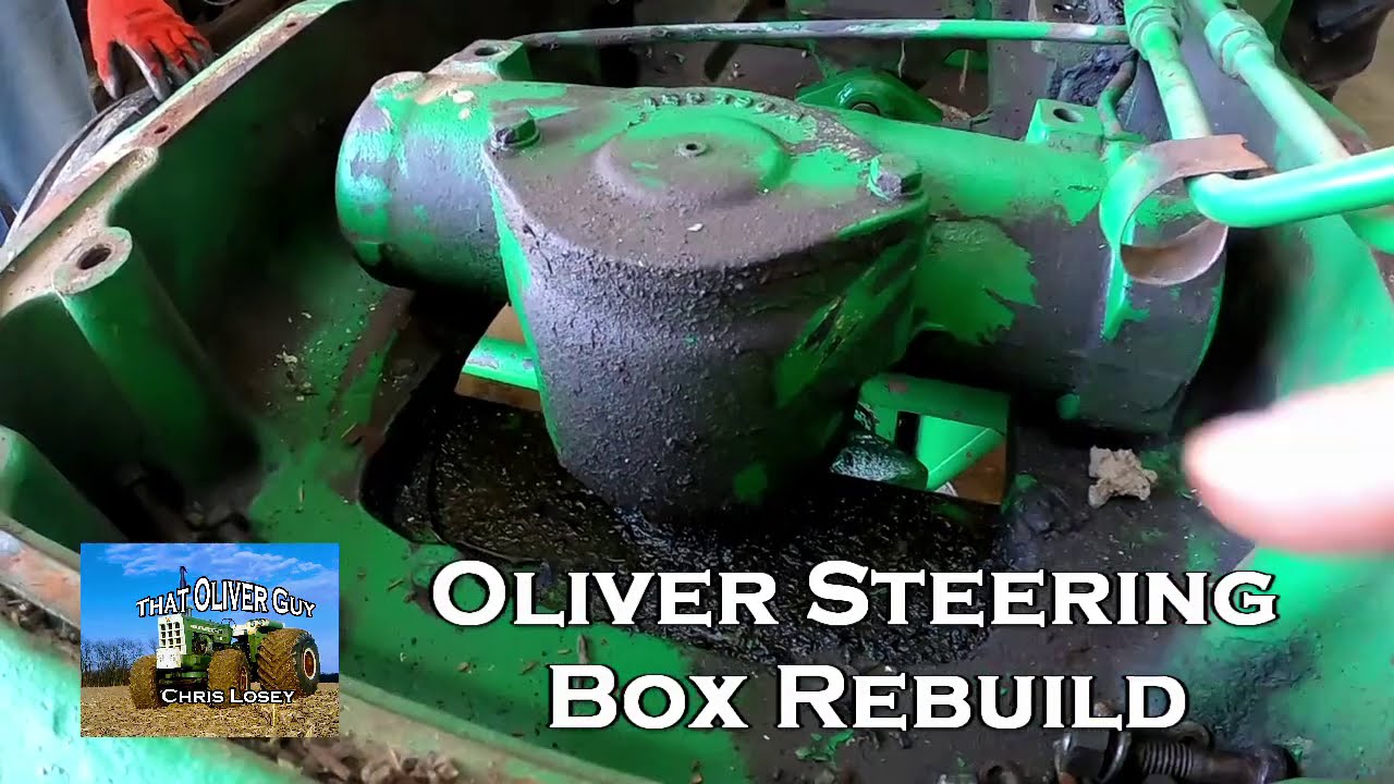 Oliver Tractor Power Steering Box Rebuild