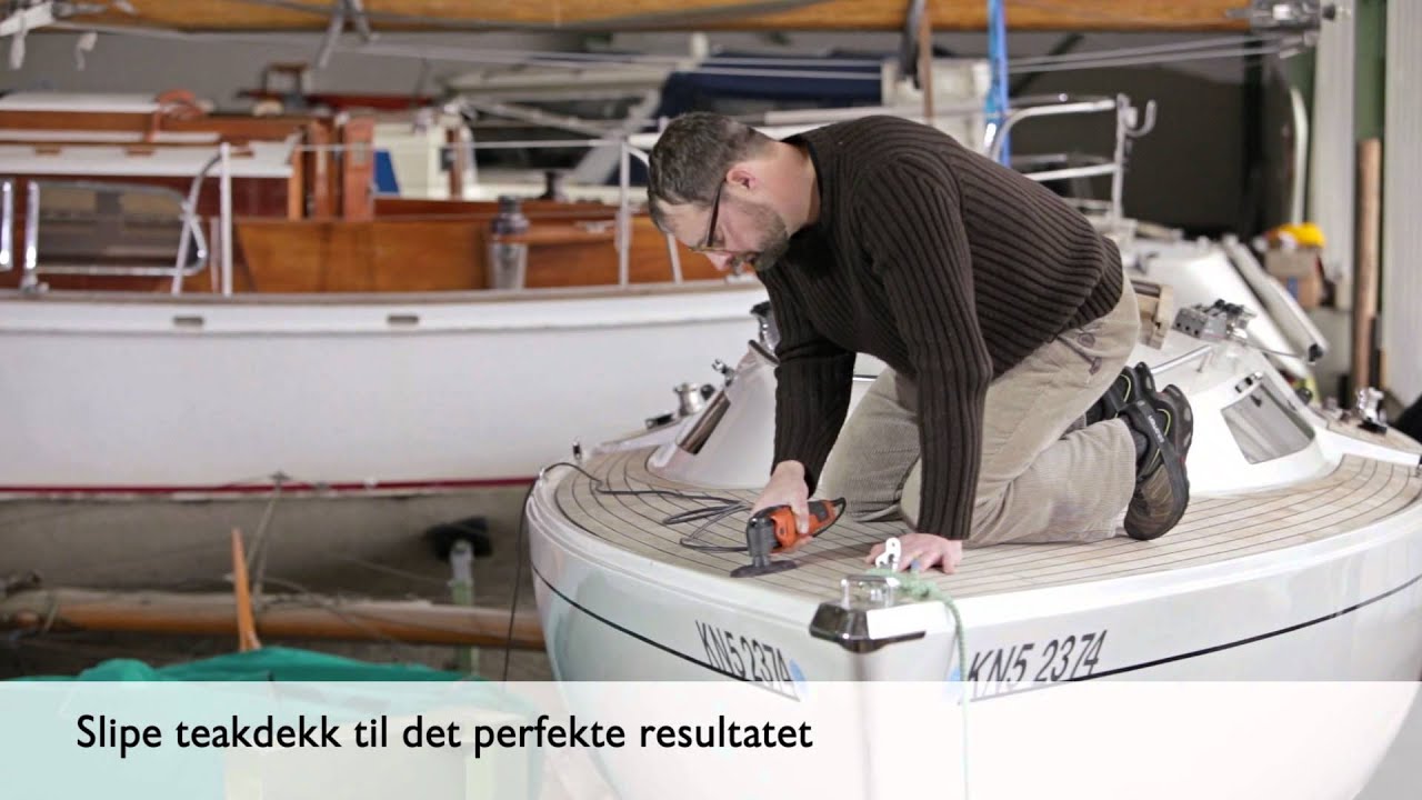 Stor og rund slipedisk