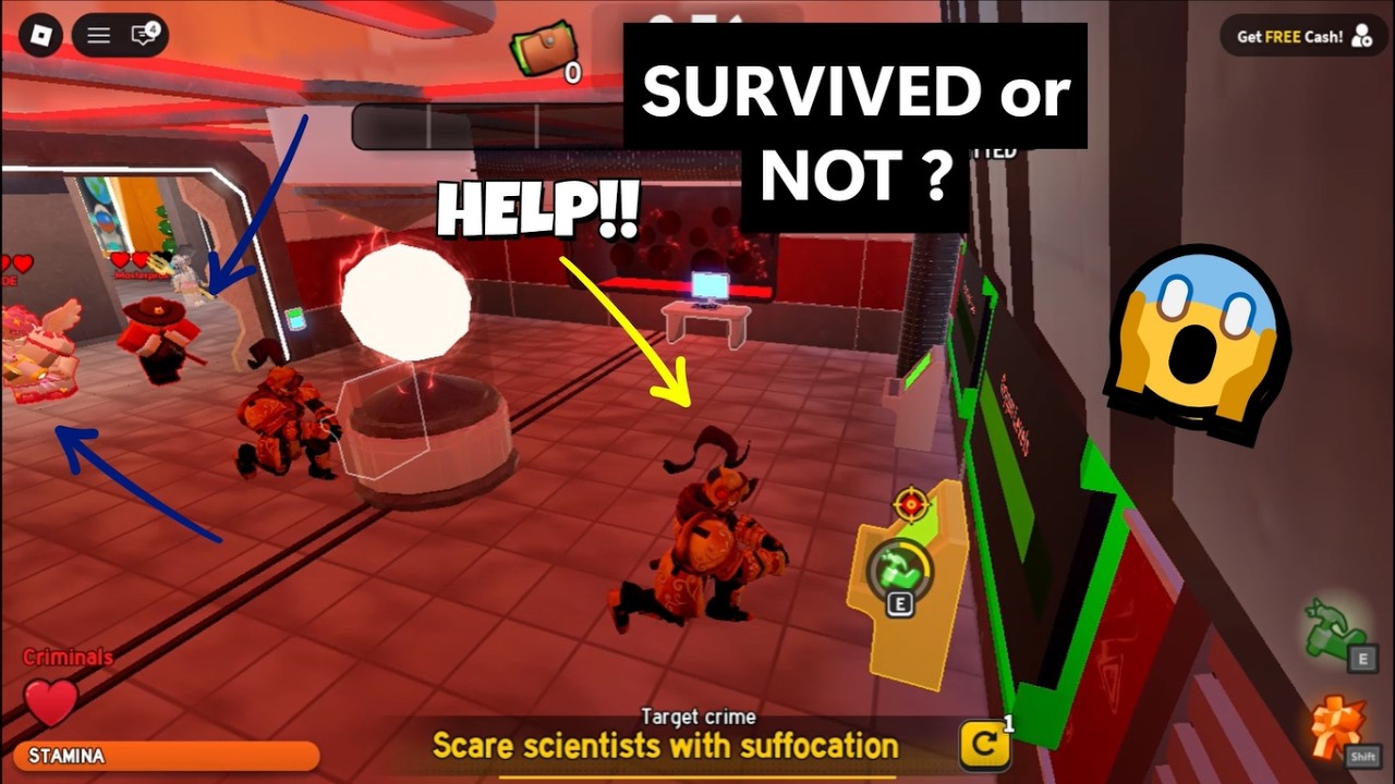 Can I Survive....😱🎮| Be NPC or DIE (Part-1 as Criminal) | Play Fusion