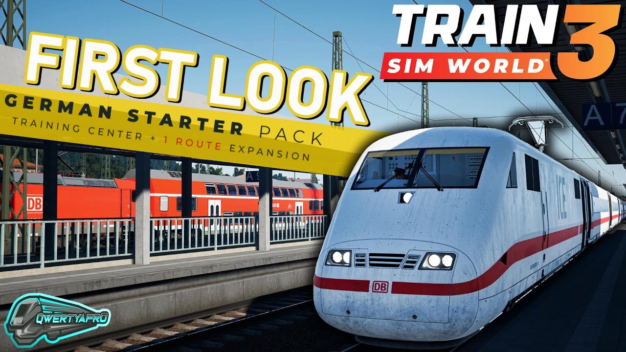Train Sim World 3 - DE Route FIRST LOOK! (BR 401 ICE 1: Schnellfahrstrecke Kassel - Würzburg)