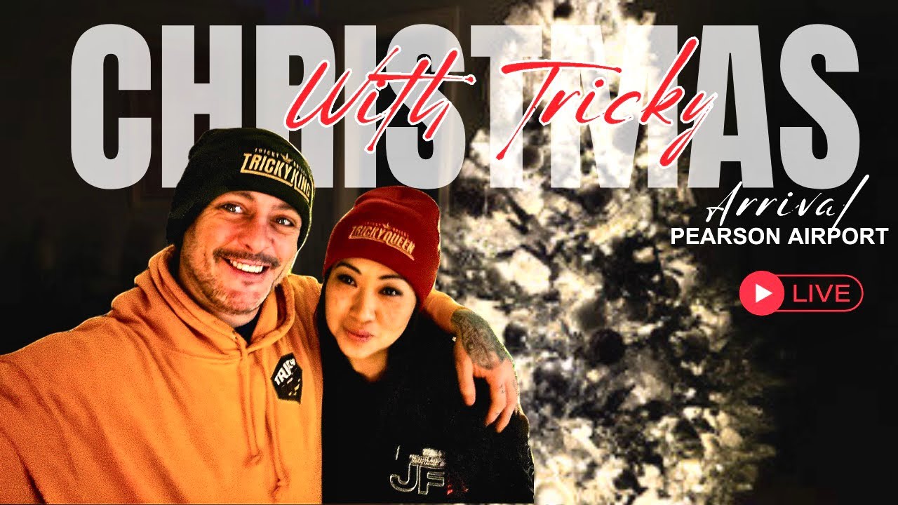AIRPORT Pick Up! Merry Christmas Eve with @trickybrickys #toronto #christmas #airport