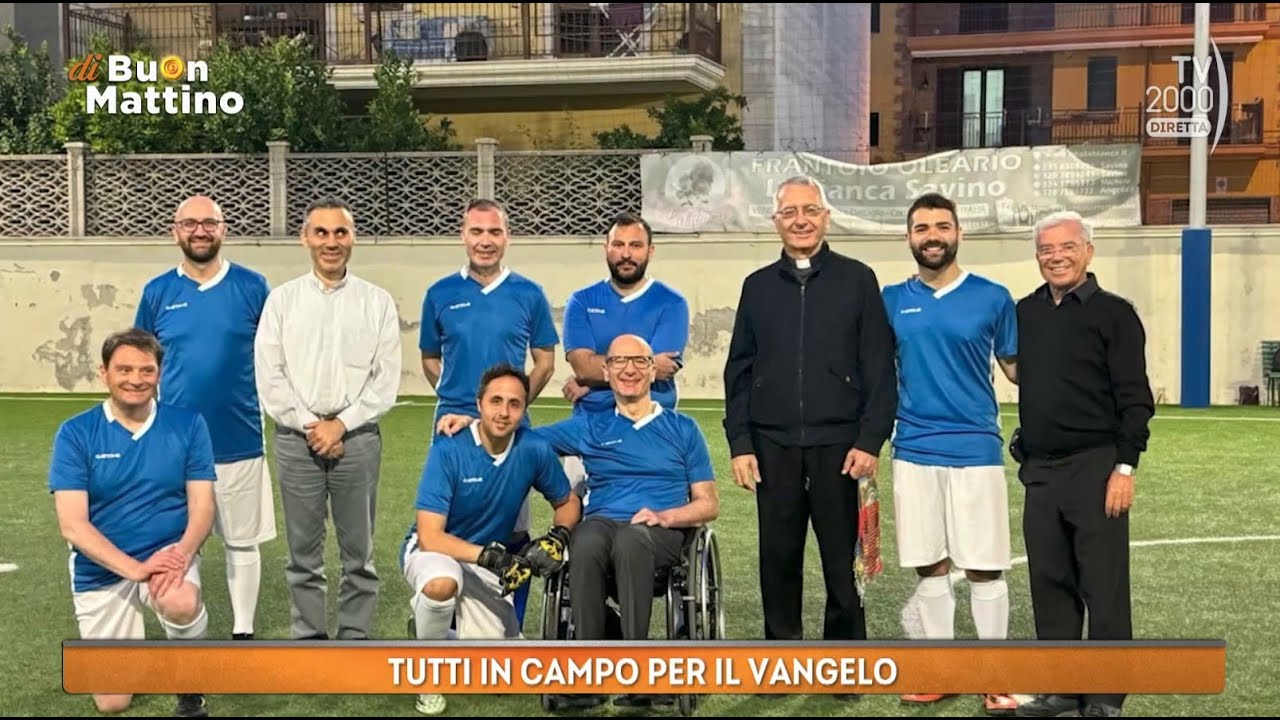 Di Buon Mattino (TV2000) - La squadra di calcio dei sacerdoti di Trani-Barletta-Bisceglie