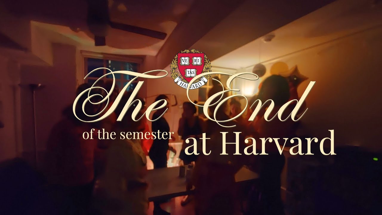my end of the semester at harvard | aesthetic vlog