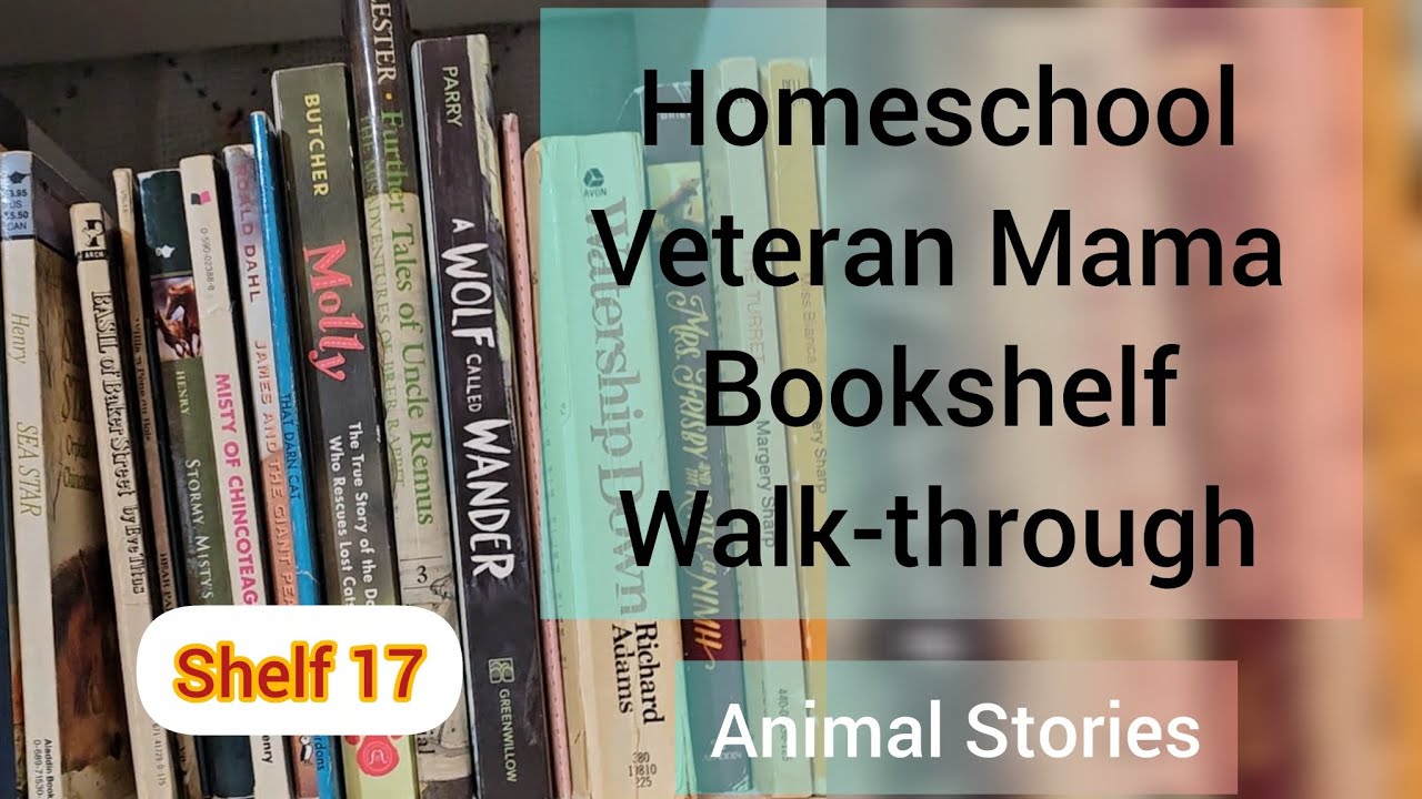 Our Homeschool Bookshelf Walk-Through Pt 17,  Shelf 17