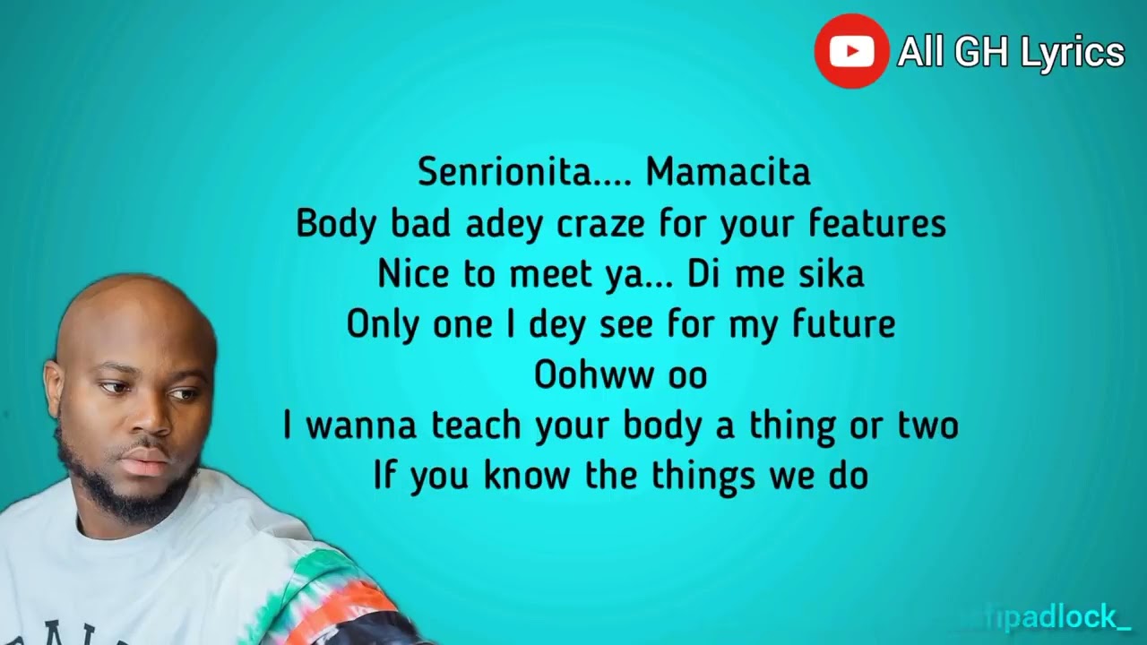 Camidoh SUGARCANE remix Offical Lyrics Video ft King Promise Mayorkun Darkoo