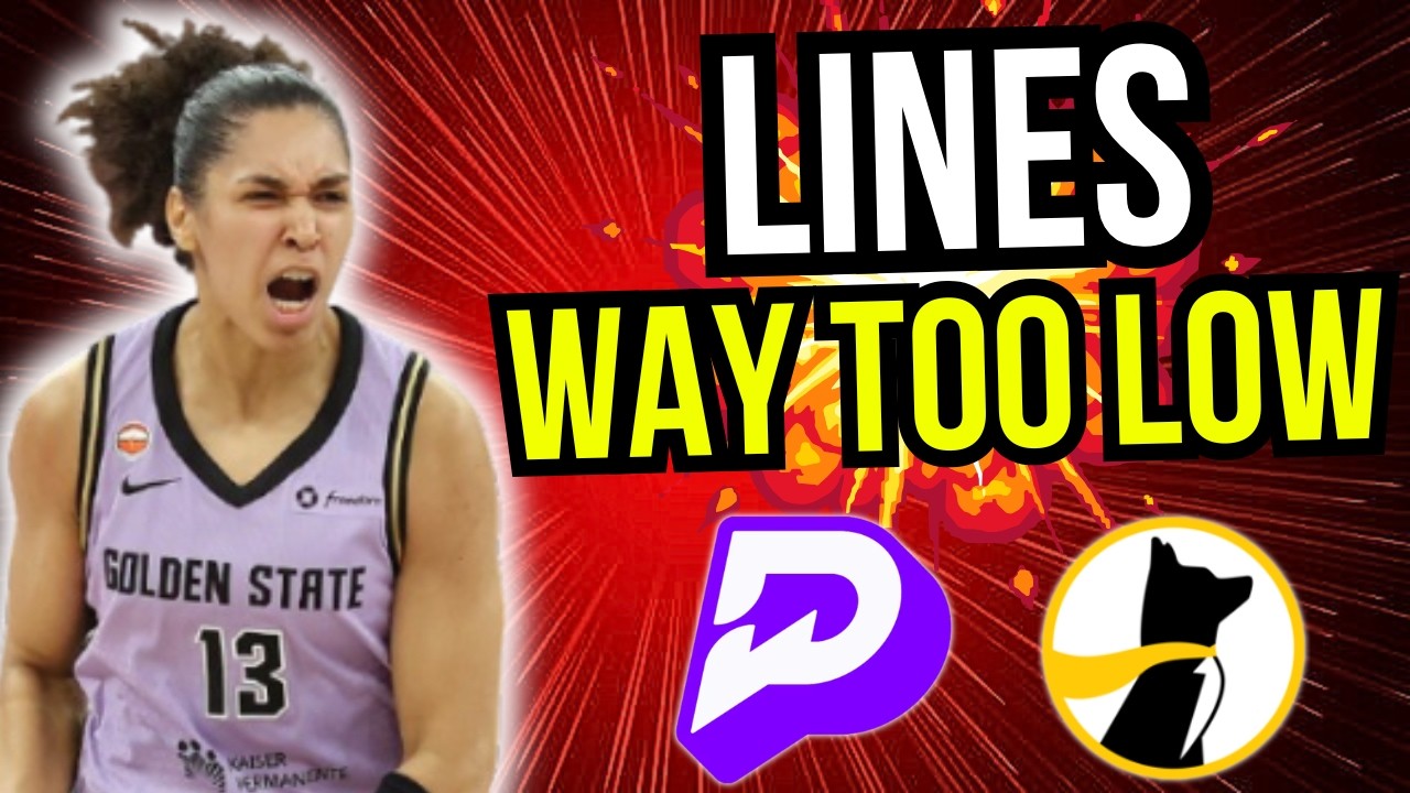 (4-0 победа всухую🧹) Лучшие прогнозы на матчи WNBA сегодня!! Вторник, 4 августа | PrizePicks и Un...