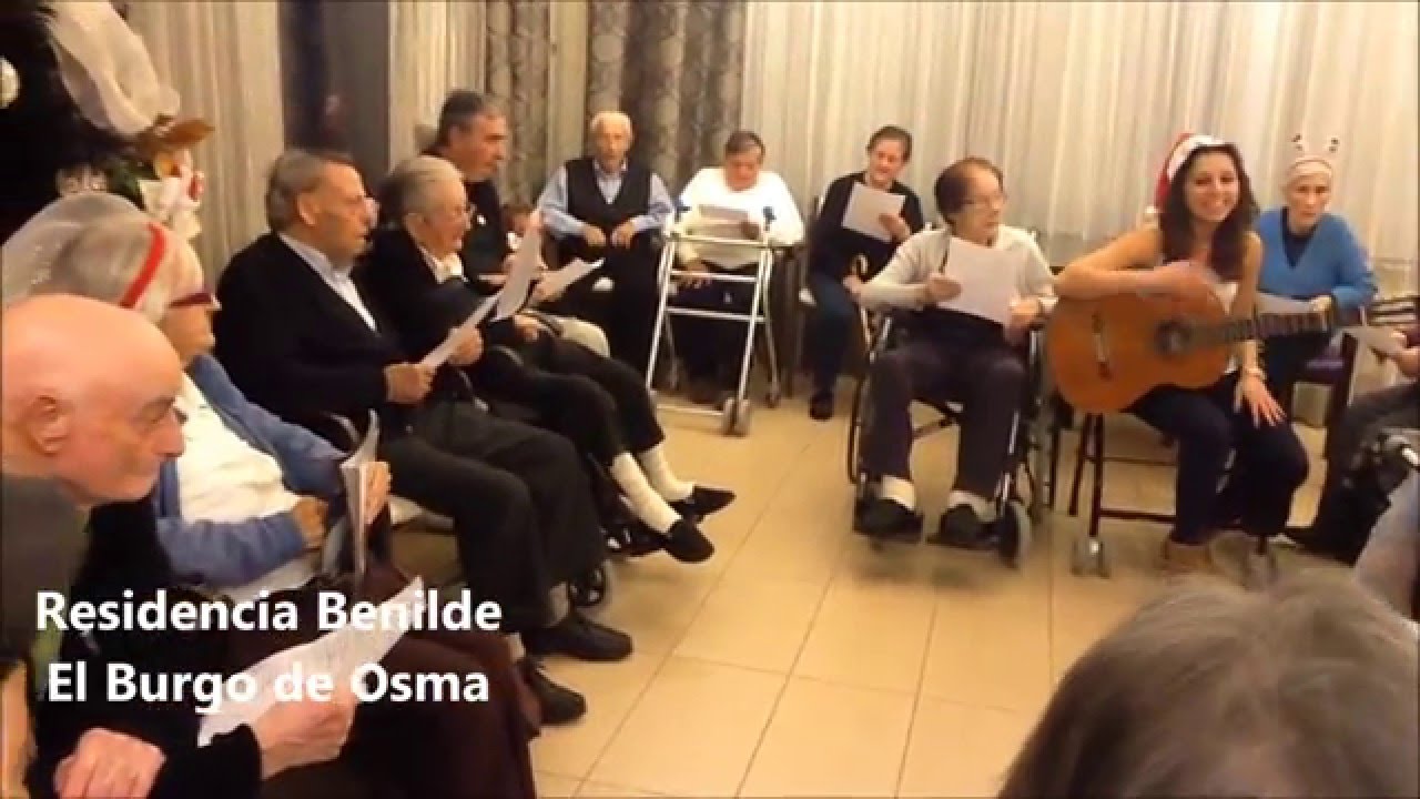 Villancicos en residencia Benilde del Burgo de Osma 2015