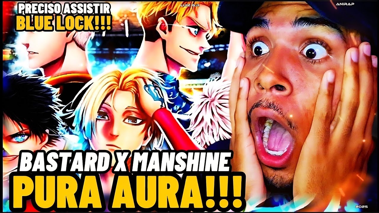CONHECENDO BLUE LOCK! | ANIRAP - ♪ Bastard X Manshine City (Blue Lock) Liga Neo Egoísta PT 2 • React