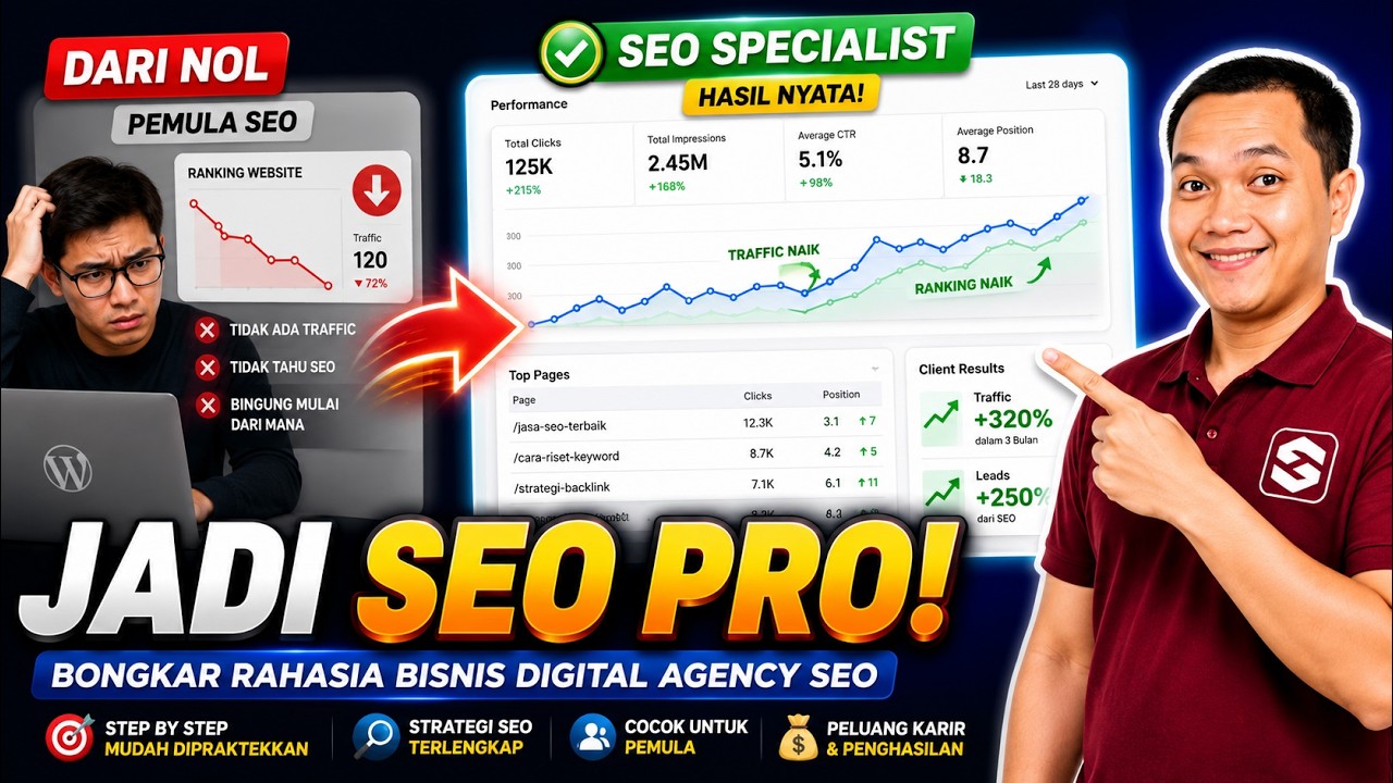 Cara Mudah Menjadi SEO Specialist, Bongkar Rahasia Bisnis Digital Agency SEO