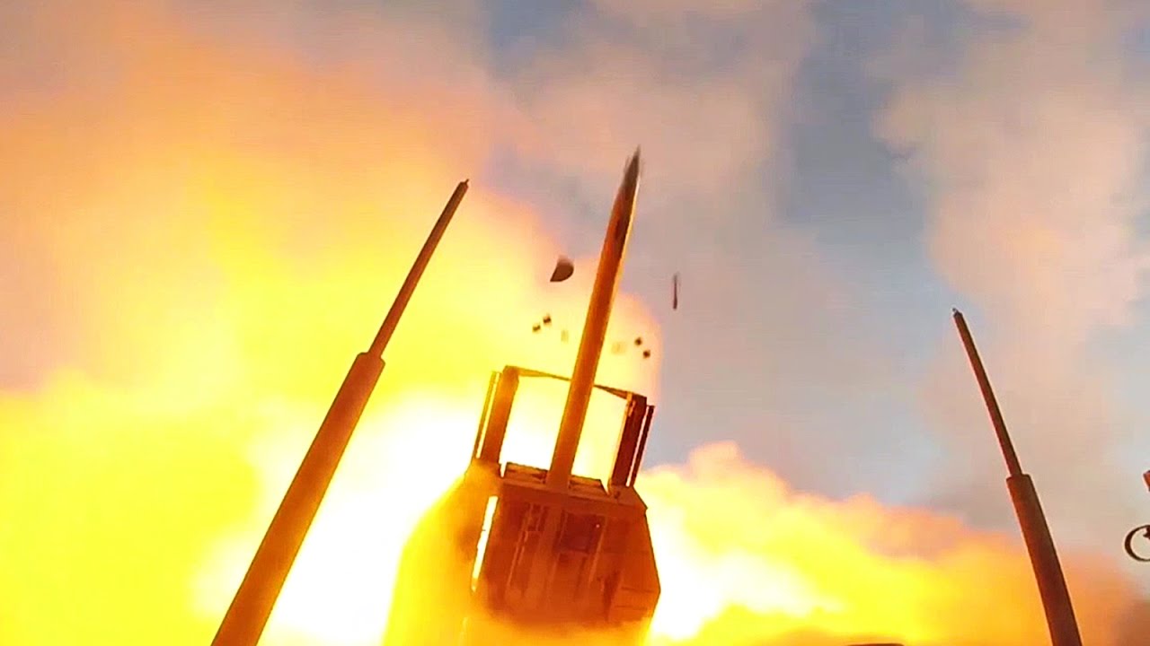 US Military HIMARS Rocket Launch