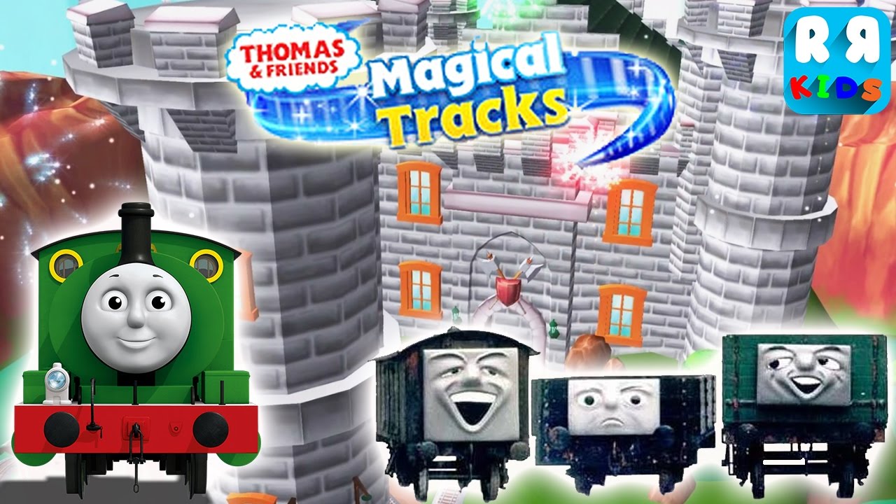 Percy Looking for 3 Troublesome Truck | Thomas and Friends: Magical Tracks - Kids Train Set