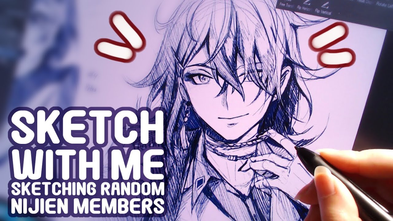 Sketch With Me! |Random NijiEN sketching!