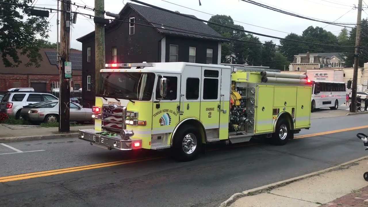 Ossining New York fire parade 2023