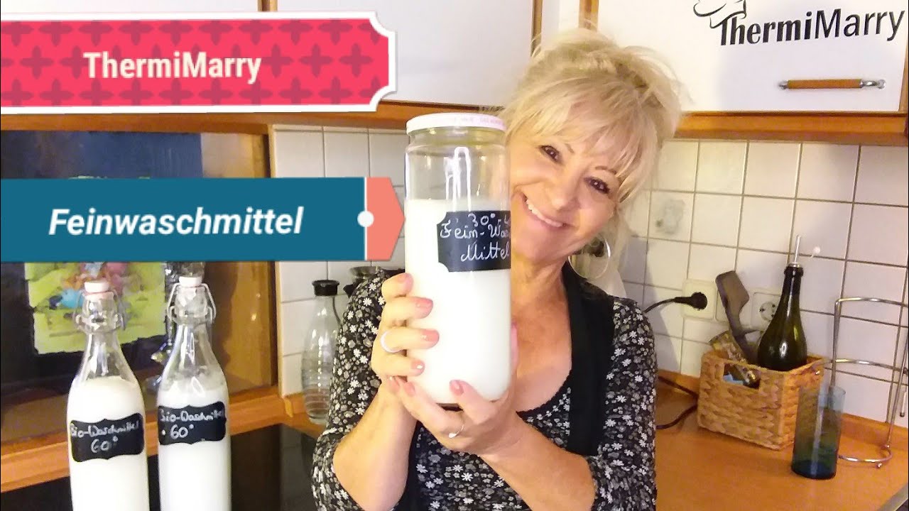 Feinwaschmittel so stellt ihr es selber her mit nur 3 Zutaten👍🏼💪ThermiMarry