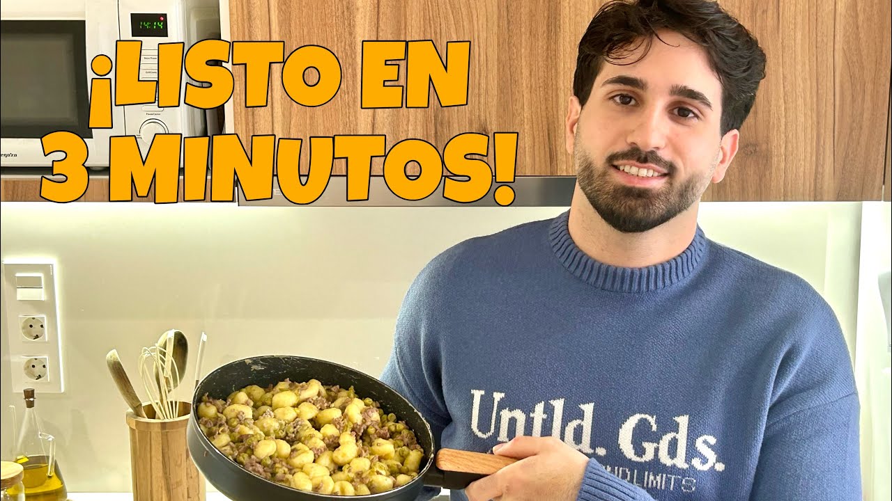 en 3MIN receta de gnocchi!!😱🤪 