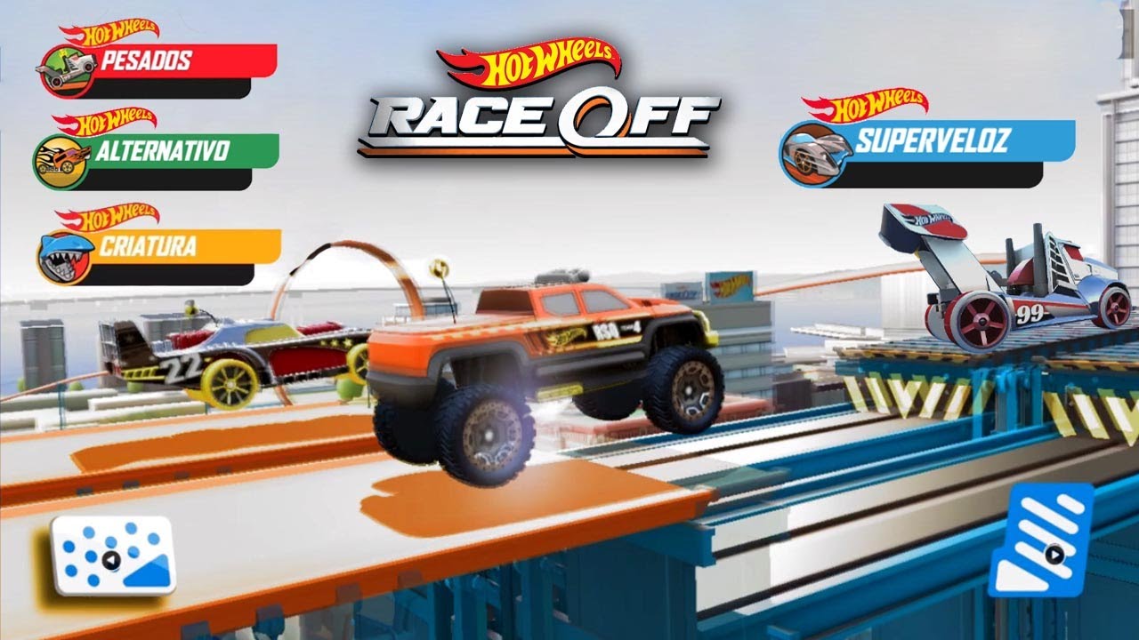 Hot Wheels Race OFF: Modo POLO NORTE  Off Duty, Muscle Speeder Spectyte vs Super Veloz