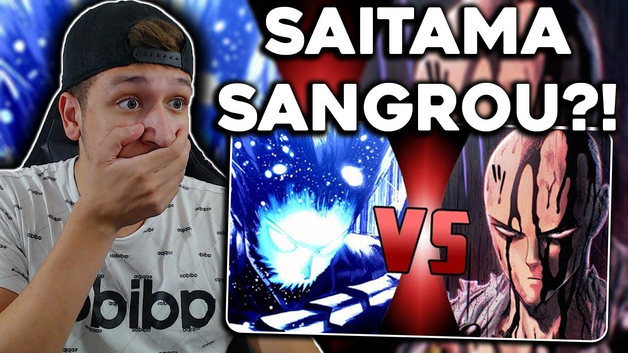REAGINDO A SAITAMA VS GAROU | ONE PUNCH MAN