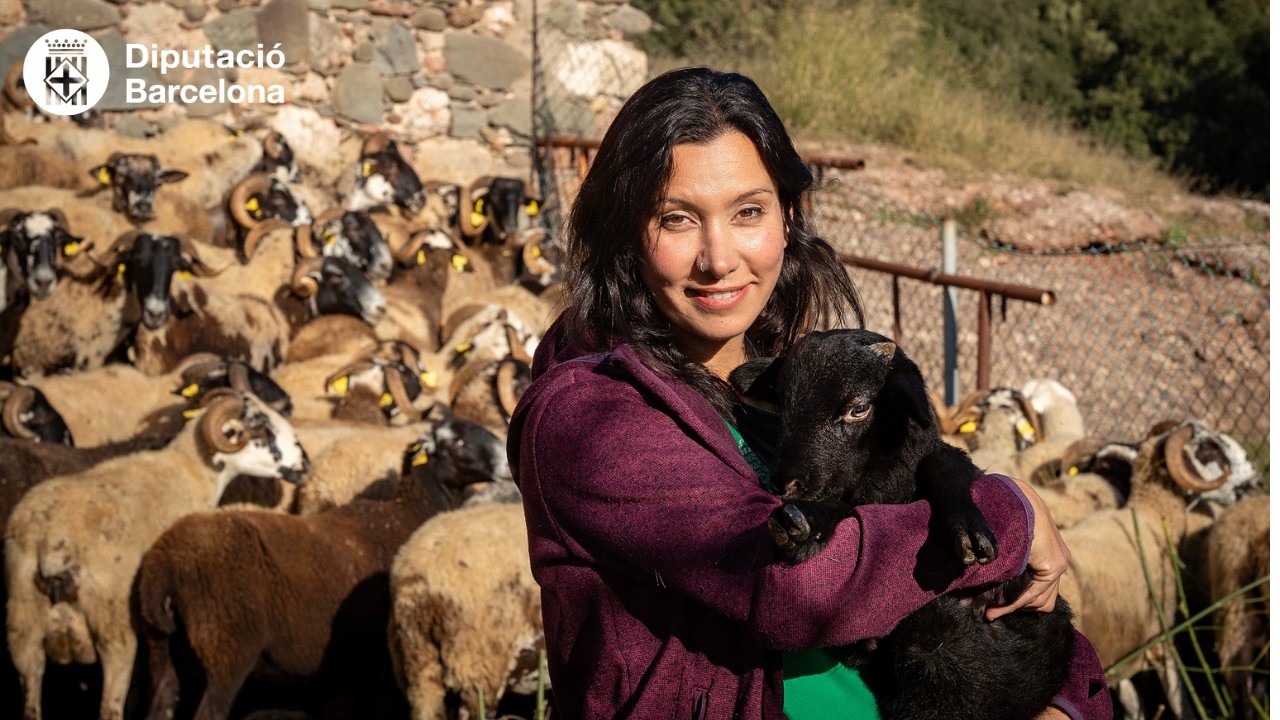 Emma Viñas  «Les nostres ovelles mengen territori»