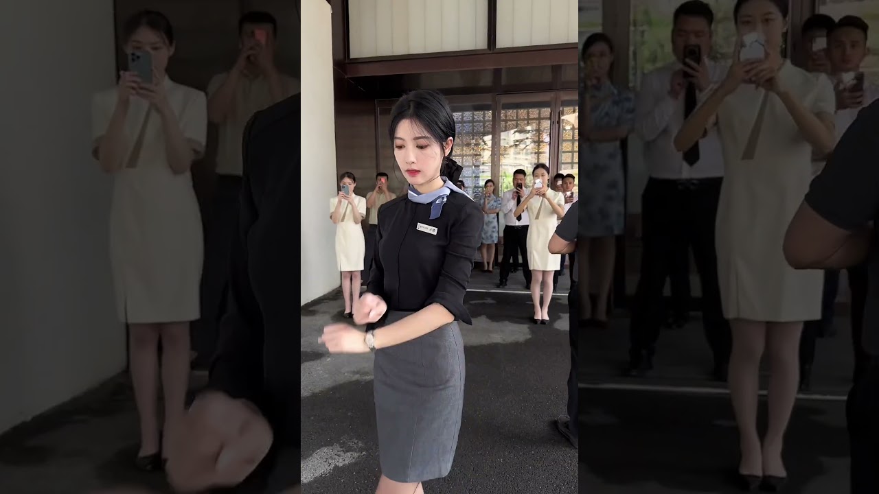 uniform temptation #beautiful  chinese girls #tiktok  #douyin #drop #bilibili