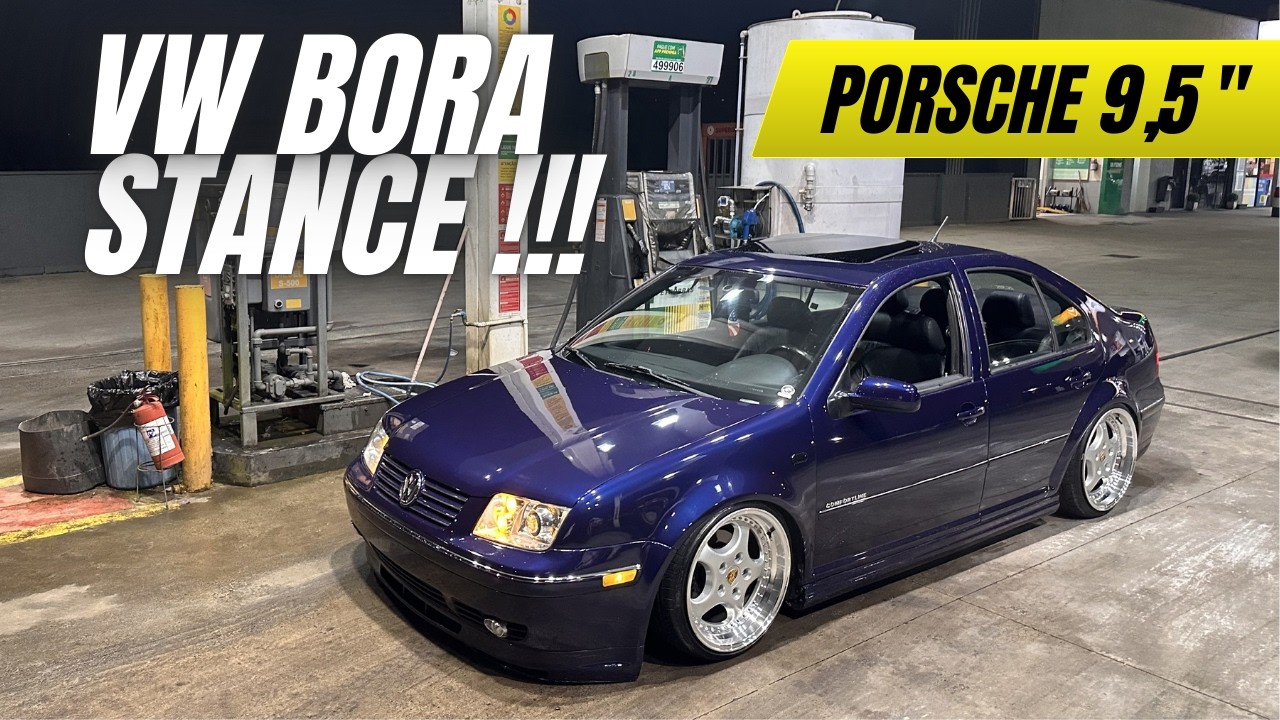 BORA stance com rodas de porsche tala 9,5