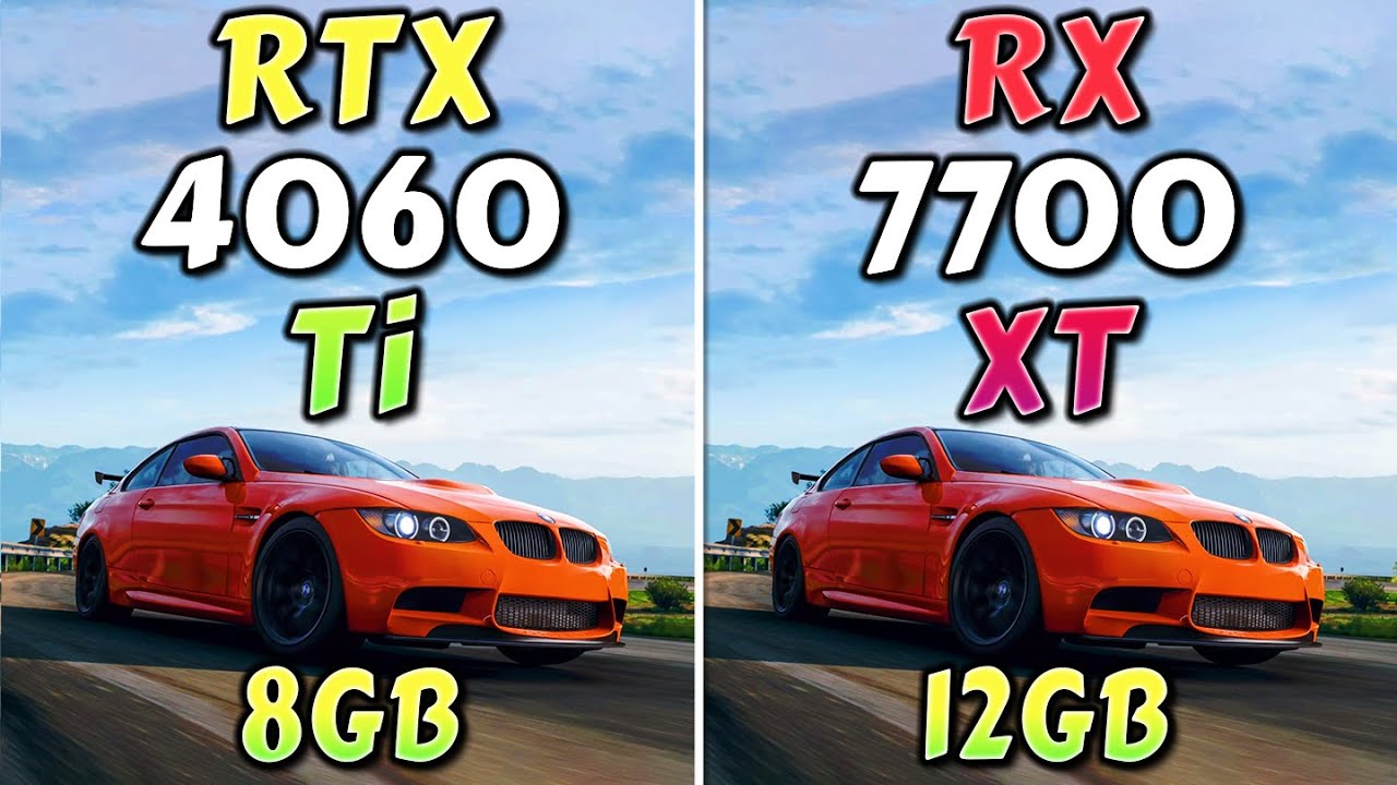 RTX 4060 Ti (8GB) vs RX 7700 XT (12GB) - Which GPU is Better Value for Money?