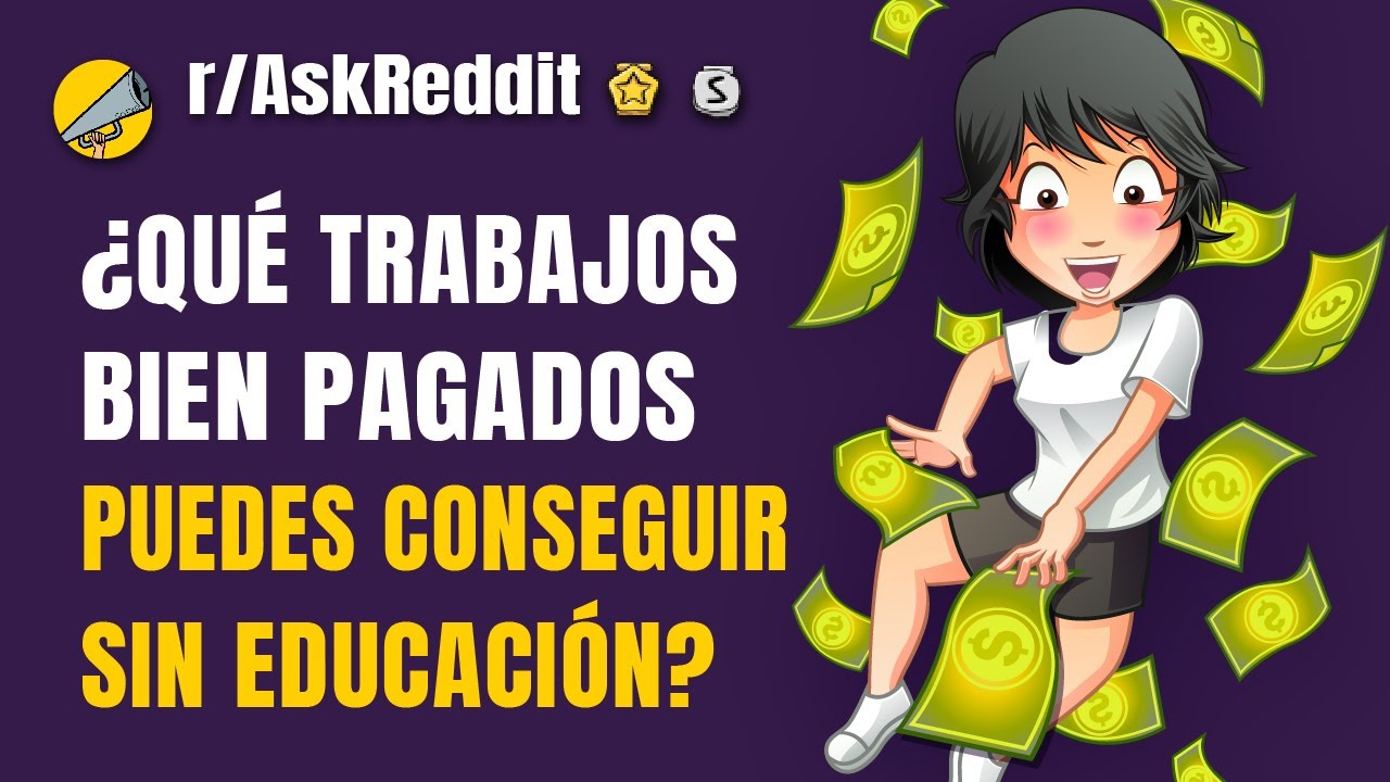 ¿Qué trabajos bien pagados puedes conseguir sin un título educativo?