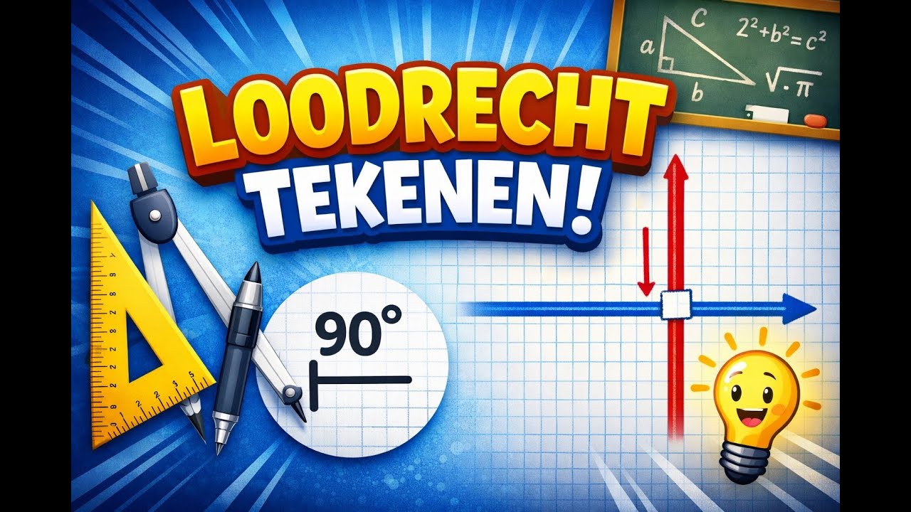 Loodrecht tekenen