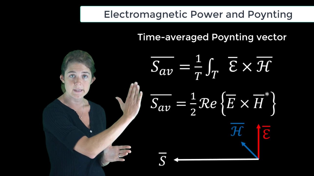 Electromagnetic Power and Poynting &mdash; Lesson 13