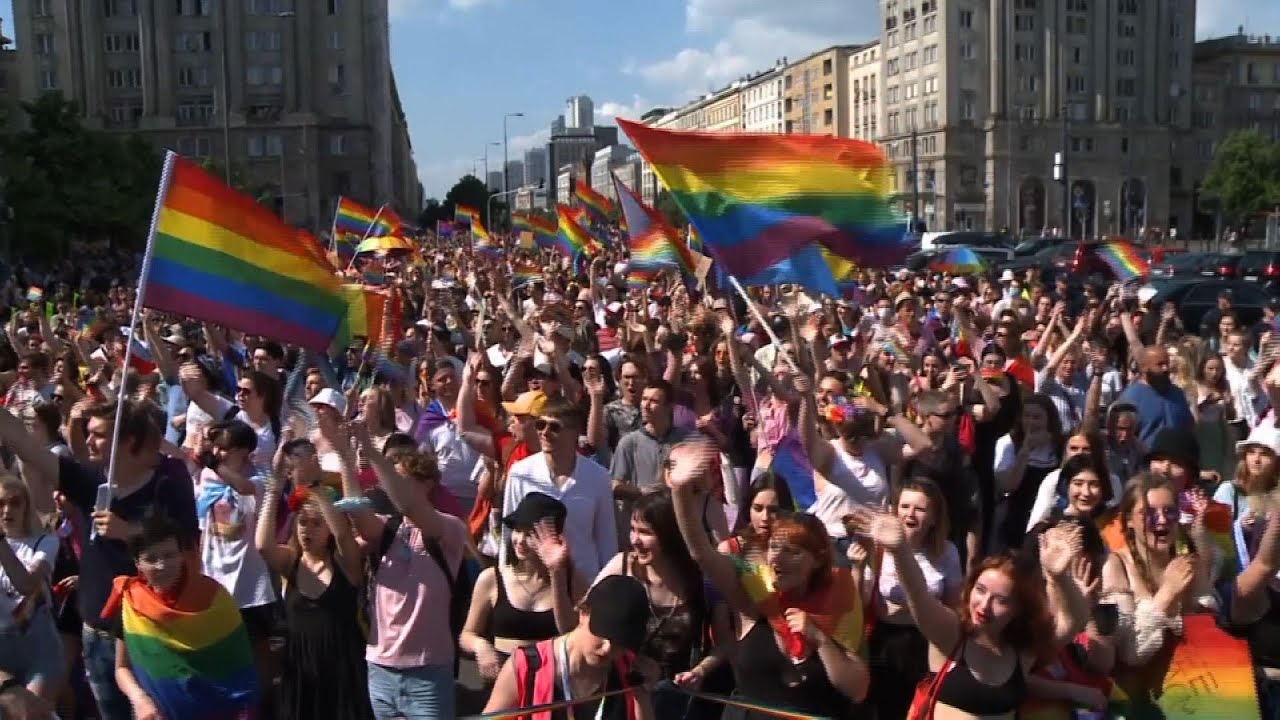 Warsaw pride parade back after virus-induced break
