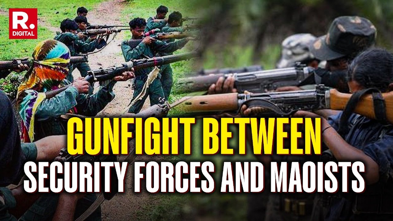 Crackdown On Terror Red: Gunfight Between Security Forces And Maoists, 2 Jawans Injured