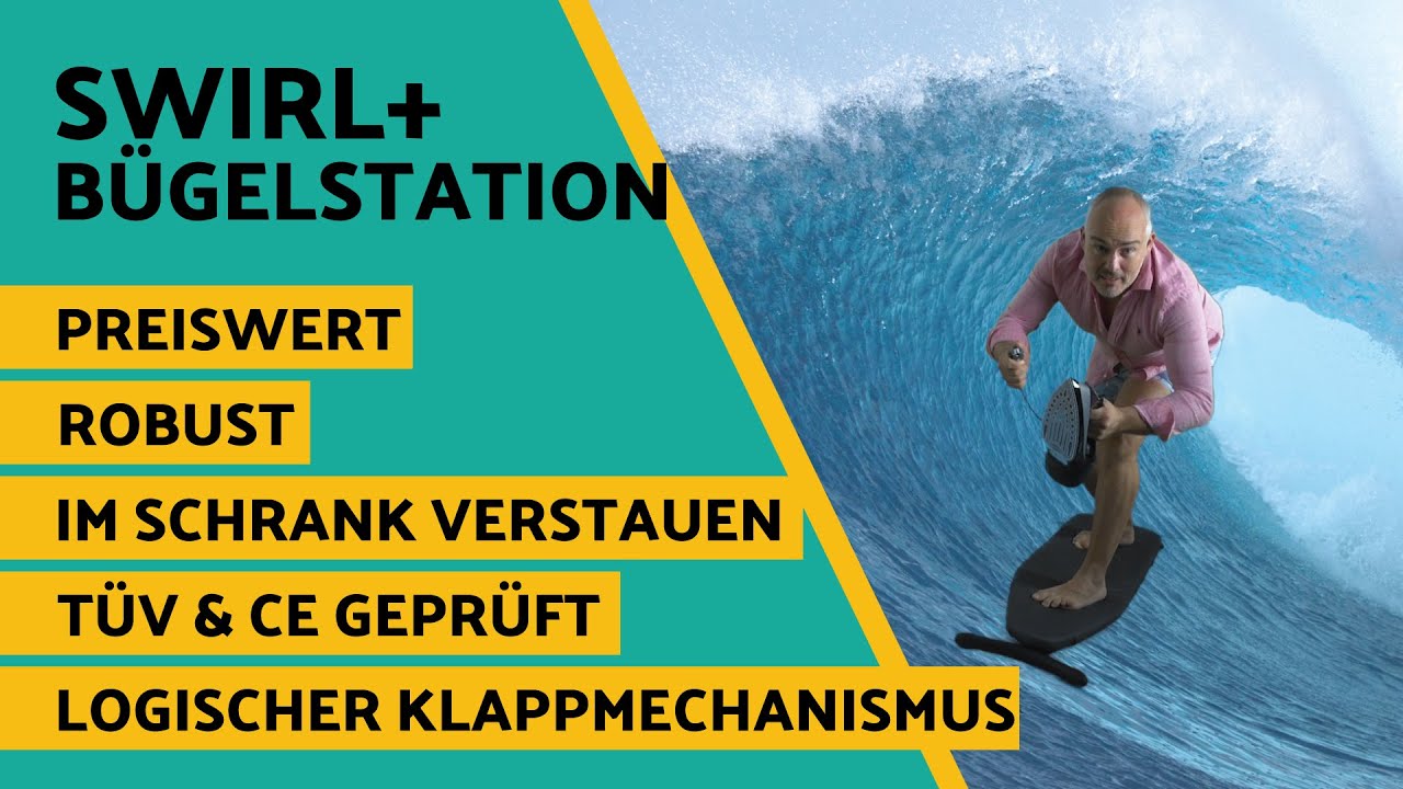 Bestes Hotel B&uuml;geleisen und B&uuml;gelbrett, Swirl+ Hotelbedarf B&uuml;gelstation