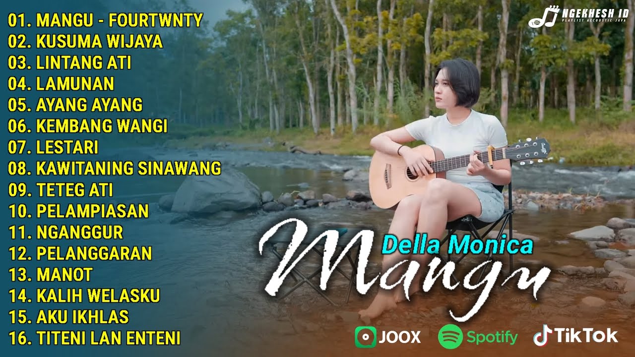 Akustik Jawa Full Album Terbaru 2025 | Della Monica Cover | Mangu, Kusuma Wijaya, Lintang Ati
