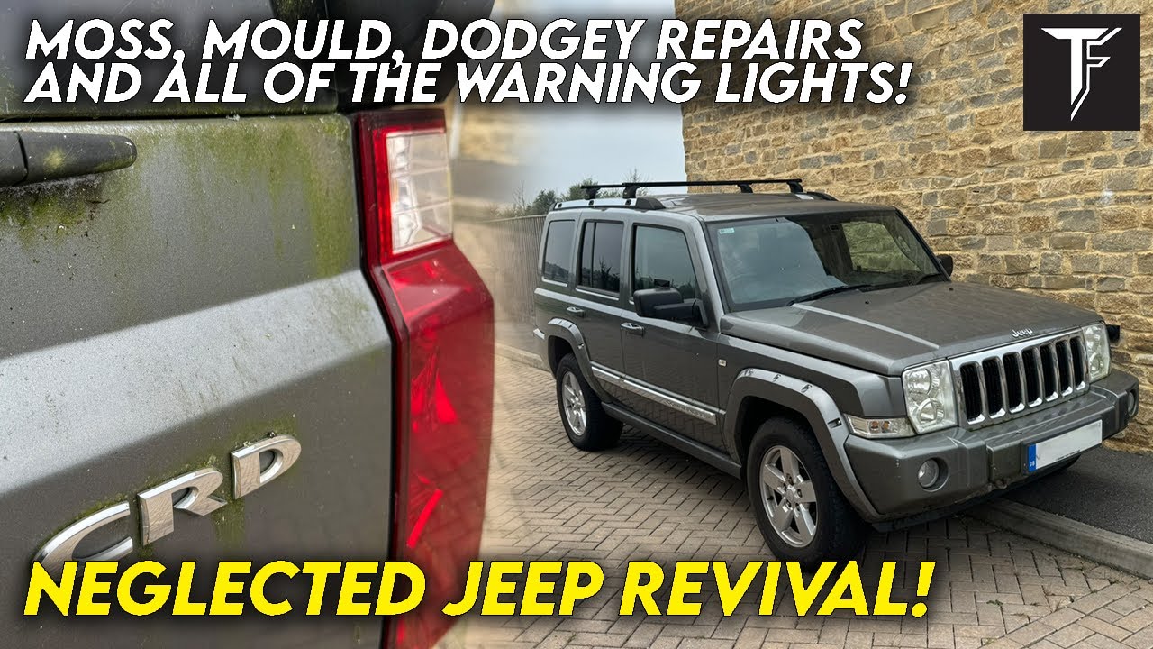 SAVING THIS JEEP COMMANDER FROM CERTAIN SCRAP! Clean up and Fault Diagnosis!