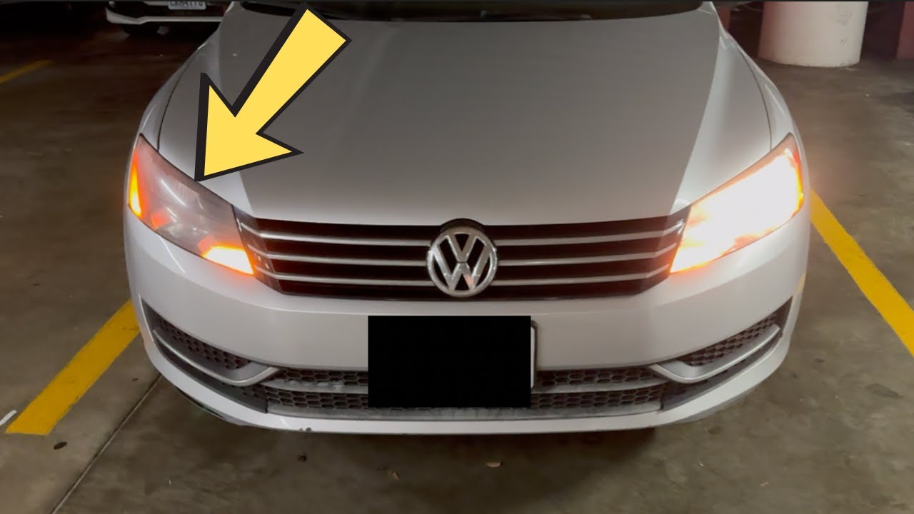 Ближний свет VW мерцает или не работает