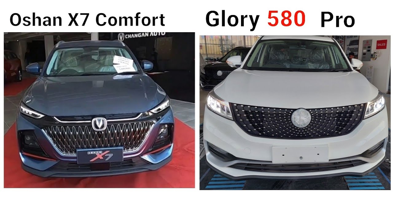 Changan Oshan X7 Vs DFSK Glory 580 Pro | Comparasion