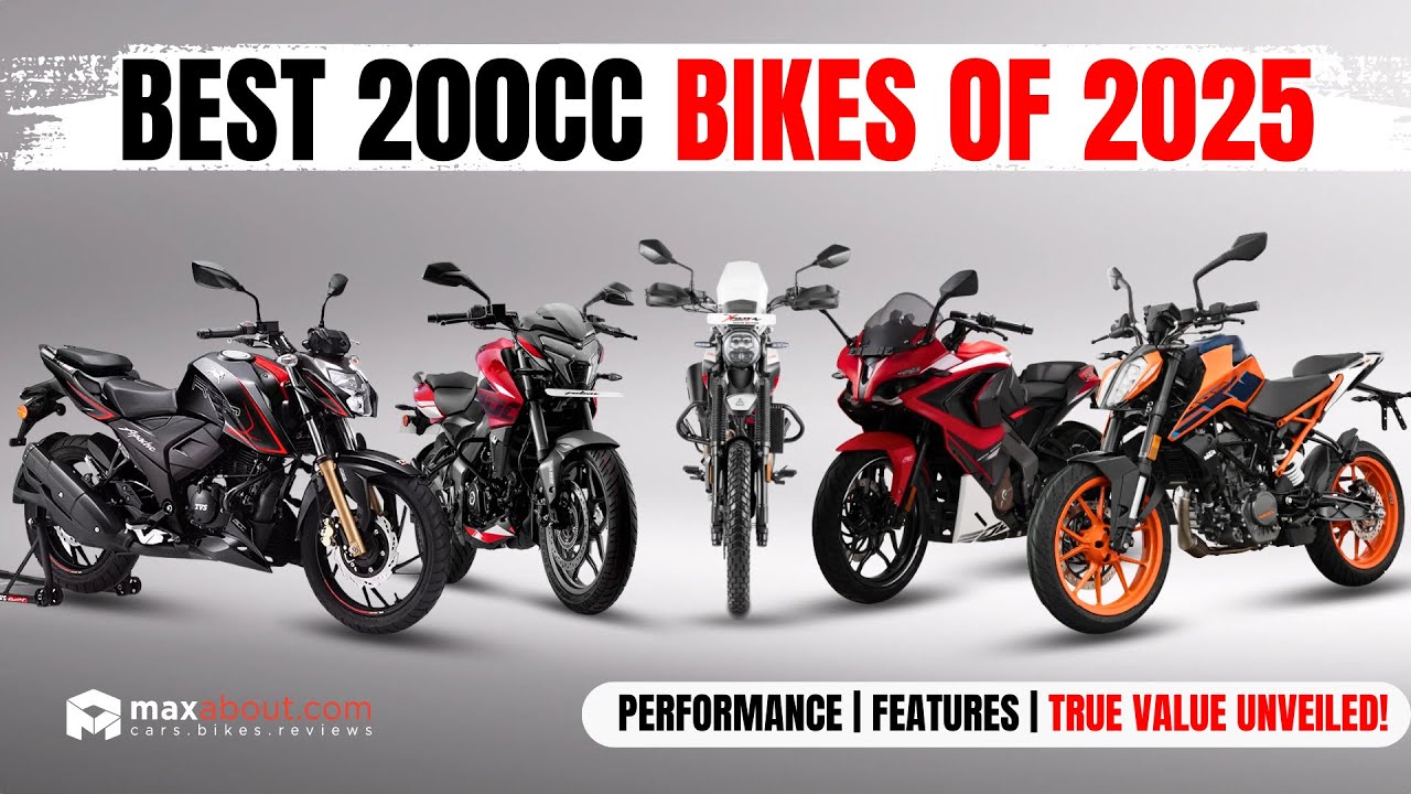 Top 5 Best 200cc Bikes of 2025: Performance, Features & Real Verdict!