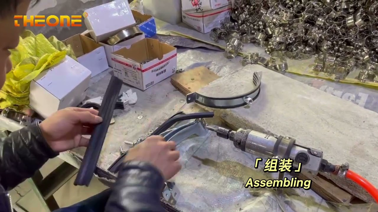 Heavy Duty Pipe Clamp Production
