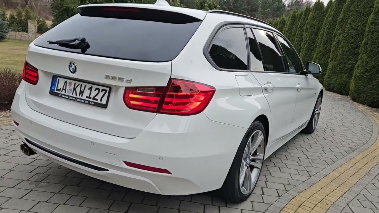 Prezentacja BMW 325D F31 218KM w pięknej wersji SPORT-LINE
