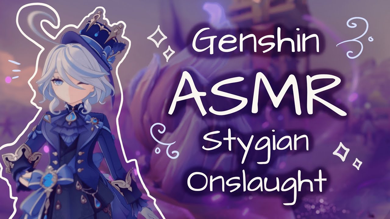 clearing the new stygian onslaught ⋆✴︎˚｡⋆ genshin impact asmr ⋆｡˚✴︎⋆ binaural whispers