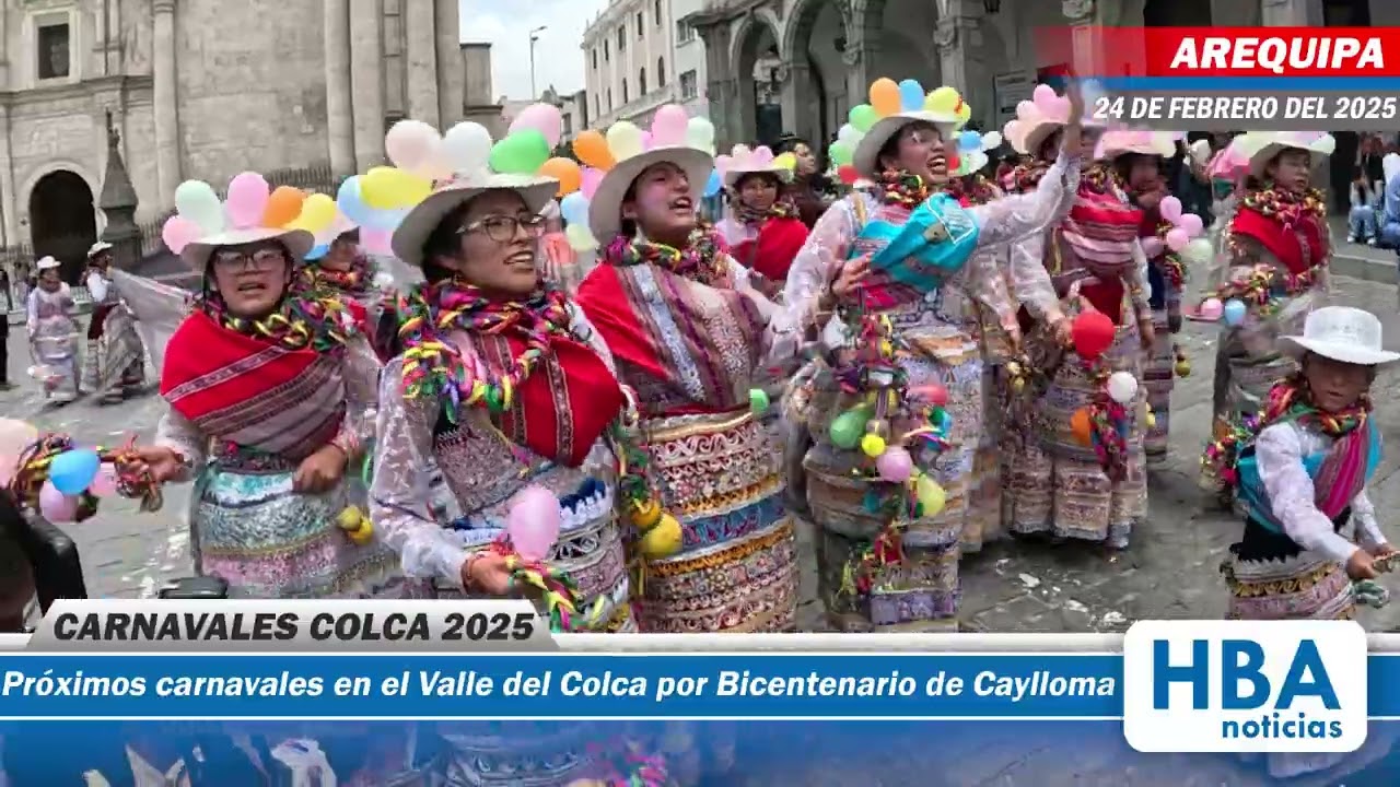 CARNAVALES COLCA 2025 - Próximos carnavales en el Valle del Colca por Bicentenario de Caylloma