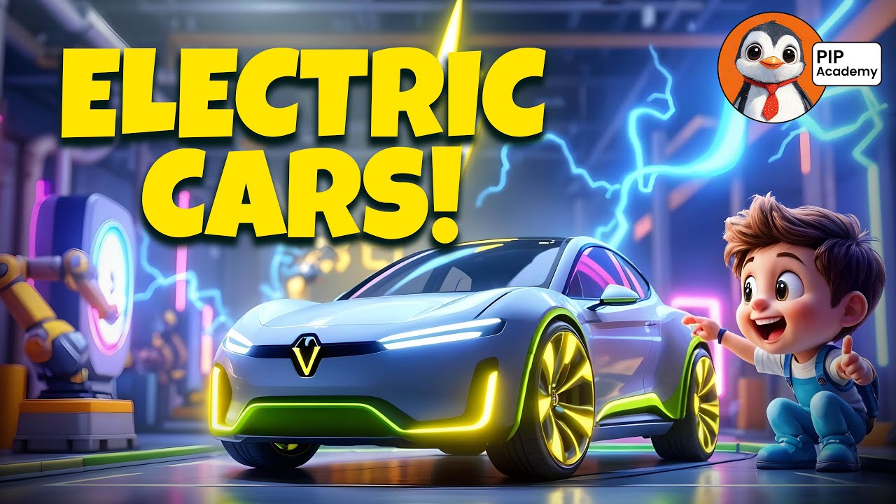 How Do Electric Cars Work? For Kids! 🚗⚡
