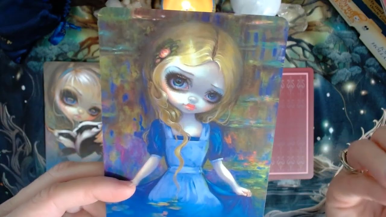 Alice The Wonderland pick a pile what is your message #message #oracle #tuesday