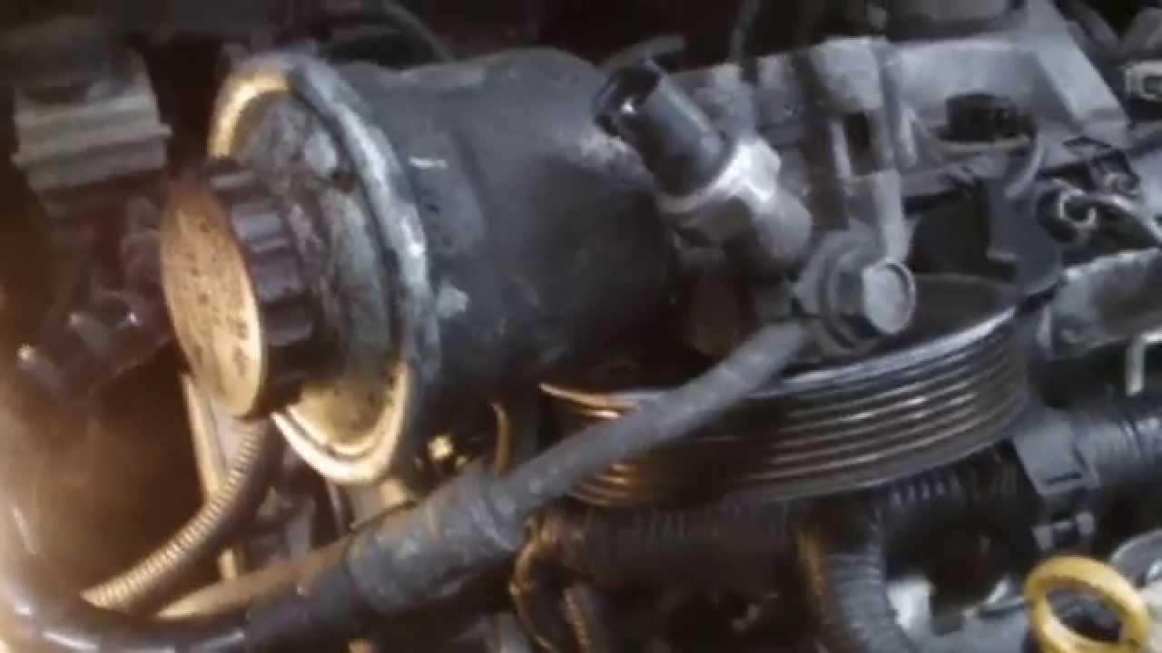 TOYOTA D4D ENGNE REPAIR,water pump removal