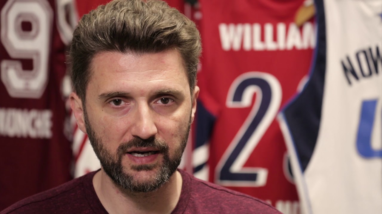 Sportblock mit FC Bayern Basketball Gesch&auml;ftsf&uuml;hrer Marko Pesic zum BBL-Finale 2019