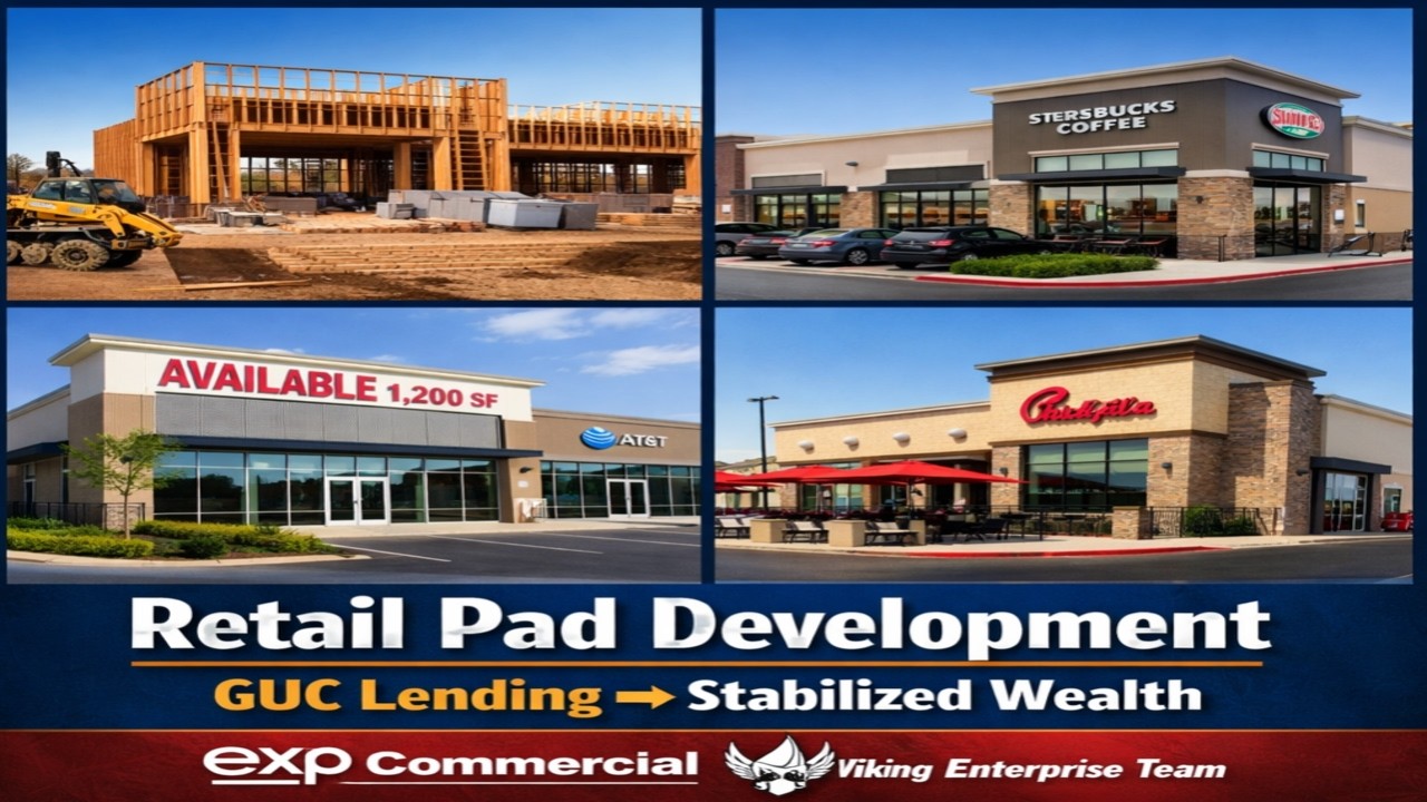 Retail Pad Development Explained | GUC Lending to Stabilized Multi-Tenant Wealth